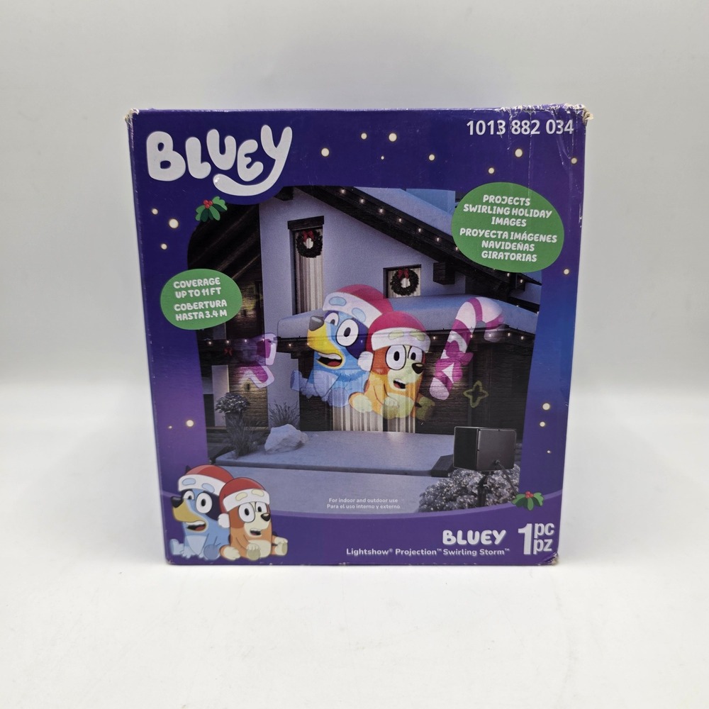 Bluey Lightshow Projection Swirling Storm Christmas LED Projector Outdoor Indoor
